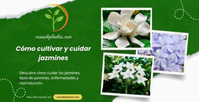 Cómo cultivar y cuidar jazmines